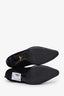 Prada Black Suede Pointed Toe Ankle Boots Size 37