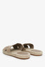 Hermès Beige Sable Antigua Espadrille Size 42