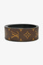 Louis Vuitton Monogram Canvas/Black Leather Bandoulière Bag Strap