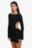 Camila Coehlo Black Elena Backless Elena Mini Dress Size XXS