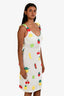 Staud White Crochet Mini "Maracuya" Dress Size L