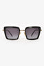 Prada Black/Gold Square 581 Sunglasses