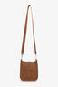 Hermès Gold Clemence Leather Mini Evelyne Crossbody Bag