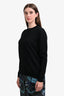 Sofie D'Hoore Black Wool Crewneck Sweater Size 42
