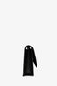 Prada Black Saffiano Leather Card Holder with Shoulder Strap