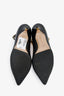 Valentino Black Leather Studded Gold-Tone Ankle Strap Pumps Size 37