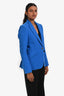 L'Agence Blue Single Breasted Blazer Size 2