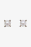 David Yurman Sterling Silver Pearl Stud Earrings