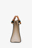 Gucci Taupe Leather Double G Diana Crossbody Bag