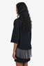Stella McCartney Black Crystal Fringe Mini Dress Size 36