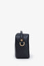 Fendi Black Leather Zucca FF Embossed Crossbody Camera Bag