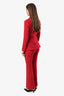 Altuzarra Red Suit Size 34