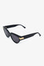 Bottega Veneta Black Frame BV1035S Cat-Eye Sunglasses