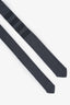 Thom Browne Grey Knit 4-Bar Tie