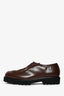 Max Mara Brown Leather Suede Oxfords Size 41