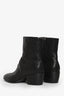 Giuseppe Zanotti Black Pebbled Leather Ankle Boots Size 44 Mens