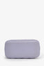 Pre-loved Chanel™ 2021+ Purple Lambskin CC Vanity Top Handle
