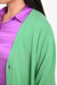 Polo Ralph Lauren Green Cashmere Cardigan Size XXL