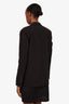Saint Laurent Wool Blend Single Breasted Blazer Size 48