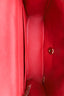 Pre-loved Chanel™ 2016-2017 Red Lambskin Mini Rectangular Flap Bag