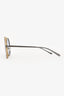 Pre-loved Chanel™ Metal Raffia Round Frame Sunglasses