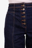 Ulla Johnson Dark Blue Wide-Leg Jeans Size 0