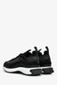 Pre-loved Chanel™ Black Velvet Calfskin Mixed Fibres CC Sneakers Size 41 Mens