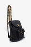 Sac à dos Duma Chanel™ d’occasion, 1994-96, en cuir d’agneau noir matelassé