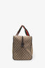 Gucci Beige Monogram Canvas Large Duffle Travel Bag