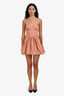 NBD Beige Corset Mini Dress Size XS