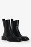 Alexander Wang Black Leather Square Toe Ankle Boots Size 38.5