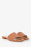 Stuart Weitzman Brown Leather 'Catherine' Sandals Size 8
