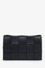 Bottega Veneta Black Intrecciato Leather Cassette Crossbody Bag