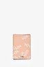 Christian Louboutin Pink Leather 'Love' Passport Holder
