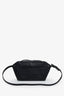 Balenciaga Black Leather Motocross Papier Zip Around Belt Bag