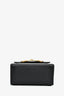 Gucci Black Leather Horsebit Crossbody Bag