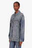 Alexander Wang Blue Cotton Denim Jacket Size S