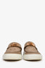 Hermès Taupe Suede 'Game' Slip On Sneakers Size 38.5