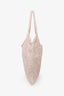 Miu Miu Blush Sequin Mesh Ivy Bag with Leather Pouch