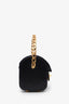 Pre-loved Chanel™ 1986-88 Black Lambskin Quilted Mini Vanity Chest with Handle