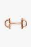 Hermès Rose Gold-Tone Gamma Belt Buckle