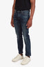 Jean Paul Gaultier Blue Denim Straight Leg Slim Jeans Size 32 Mens