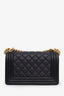 Pre-loved Chanel™ Black Quilted Lambskin Small Boy Bag