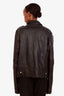 Rick Owens Black 'SUICIDE' Edition Temple Vega Leather Jacket Size 42 Mens