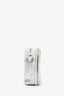 Christian Dior x Daniel Arsham 2019 White Leather Newspaper Bag with Strap