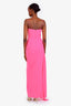 Bariano Pink Cinched Maxi 'Karina' Gown Size XS