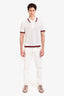 Tom Ford White Denim Straight Leg Jeans Size 31 Mens