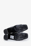 Versace Black Patent Leather Medusa Block Heeled Boots Size 39