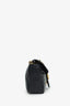 Gucci Black Leather GG Marmont Medium Shoulder Bag