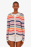 Sonia Rykiel Multicolour Cotton Fair Isle Cardigan Size M